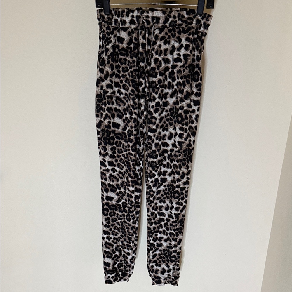 Leopard Print Pajama Pants